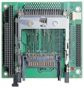 PC/104 IDE/ATA Carrier Module One Slot Compact Flash and One Slot PCMCIA Types I, II & III