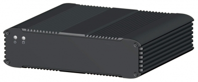 Bezwentylatorowy komputer typu BOX z procesorem Intel Atom™ Z510PT/Z520PT, 2GB RAM, IDE, CF, Mini-PCIe, 2xRS232, VGA, Gigabit Ethernet, 4xUSB, audio